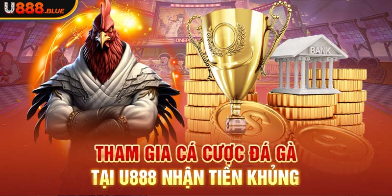 Tham gia cá cược đá gà tại U888 nhận tiền khủng